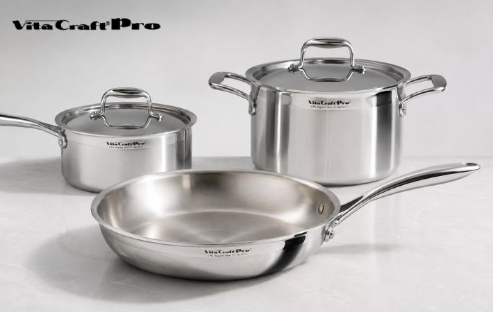 ビタクラフト プロ フライパン ih 28cm ステンレス ビタクラフトプロ