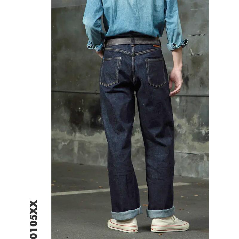 FULLCOUNT フルカウント ジーンズ デニム パンツ メンズ 0105xx 0105xxw 15.5oz ワイドストレート 0105XX｜rodeobros