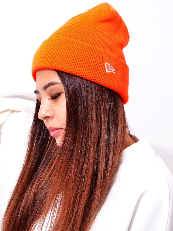 NEW ERA ニューエラ キャップ ニット帽 レディース メンズ ブランド 帽子 ニットキャップ BASIC CUFF KNIT