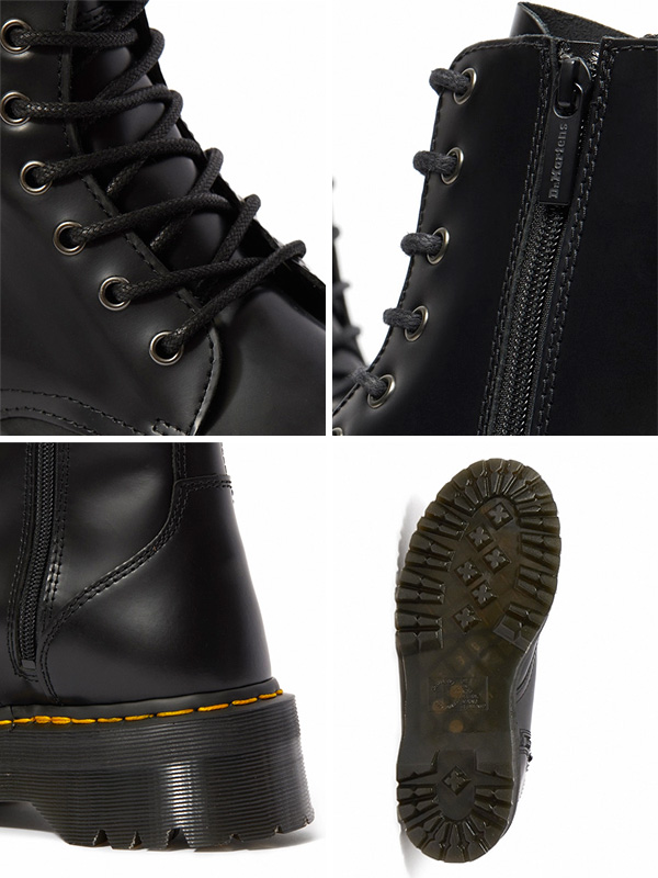 DR.MARTENS ドクターマーチン JADON 8ホールブーツ レディース メンズ 厚底 厚底ソール サイドジップ 15265001 :  15265001 : RODEO BROS - 通販 - Yahoo!ショッピング