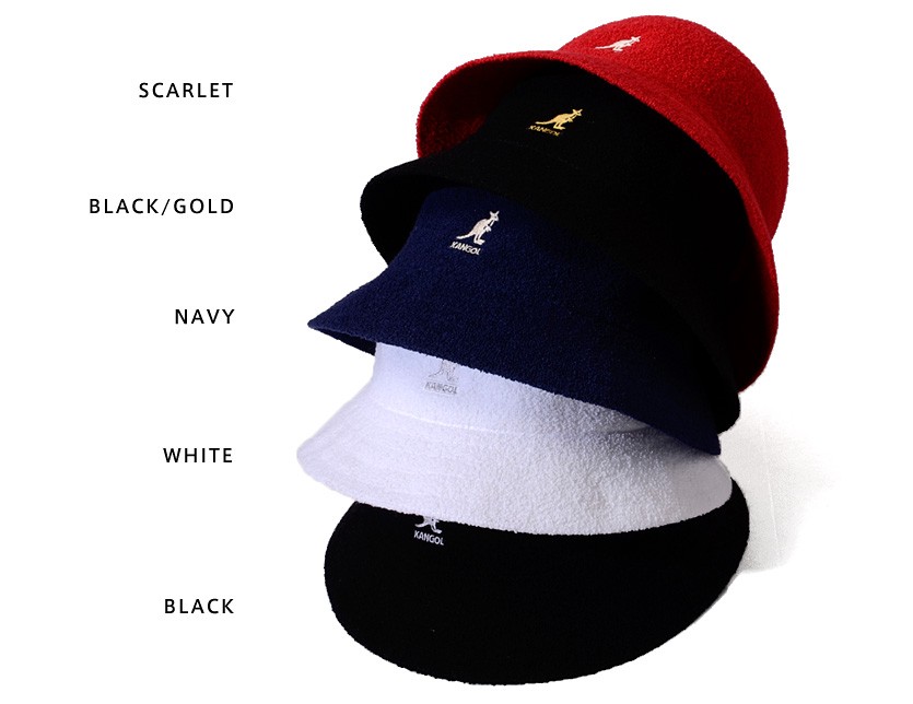 kangol bermuda casual black
