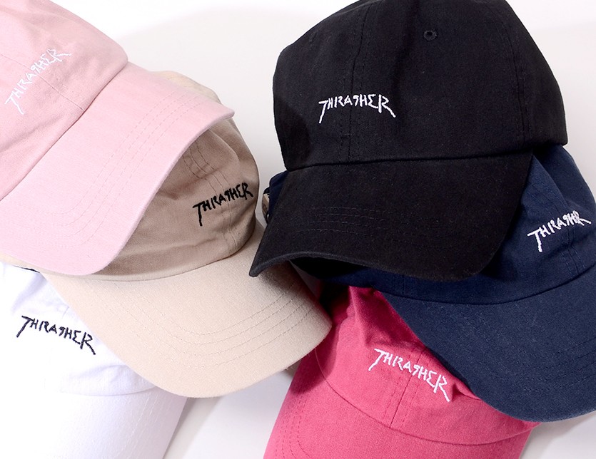 THRASHER スラッシャー キャップ レディース メンズ ユニセックス ブランド おしゃれ かわいい 帽子 GONZ LOGO COTTON  DAD CAP 刺繍 ローキャップ 20TH-C02 :20th-c02:RODEO BROS - 通販 - Yahoo!ショッピング