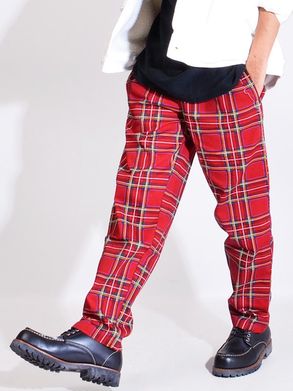 COOKMAN クックマン シェフパンツ chef pants メンズ レディース Tartan Red タータン チェック 231-03823 :  231-03823 : RODEO BROS - 通販 - Yahoo!ショッピング