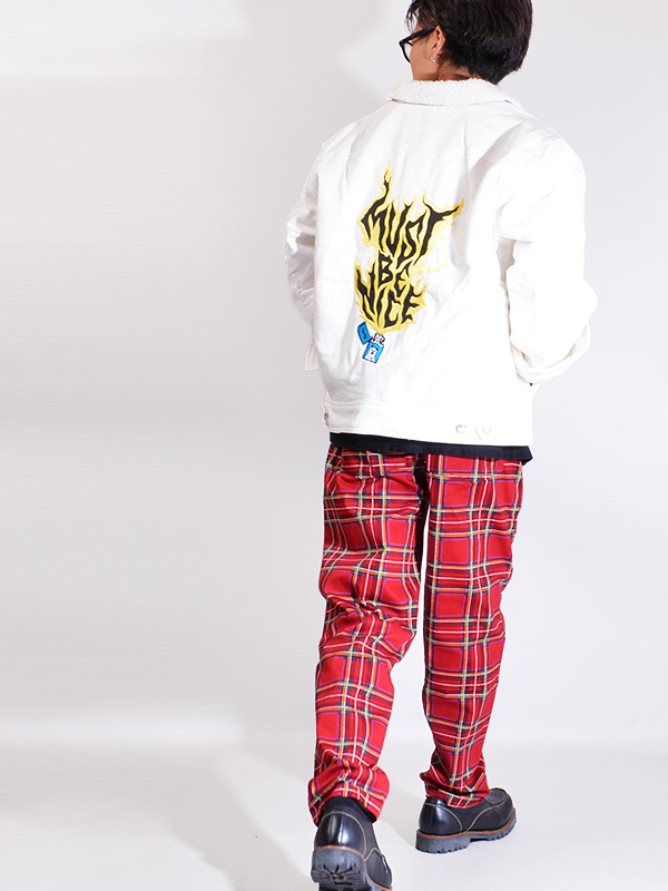 Cookman クックマン シェフパンツ Chef Pants メンズ レディース Tartan Red タータン チェック 231 033 豪華な