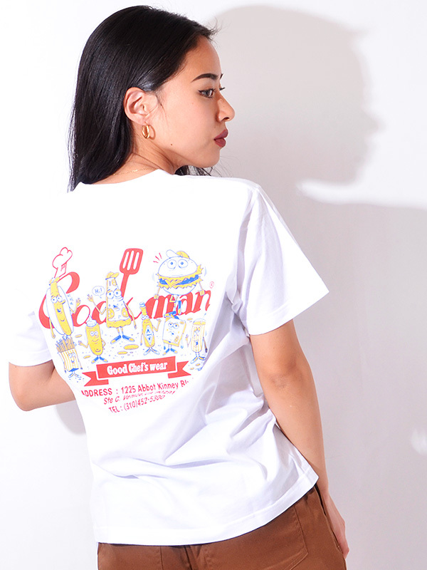 大人気 Cookman クックマン TM Paint Enjoy ブラックTシャツ 大人気 Cookman クックマン TM Paint Enjoy ブラックTシャツ