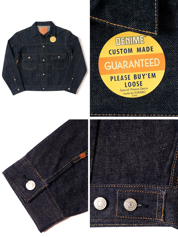 Denime（ドゥニーム） DENIME XX デニム ジャケット メンズ レディース