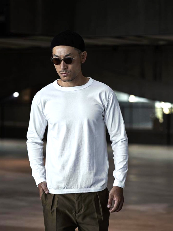 FULLCOUNT（フルカウント） Tシャツ 長袖 Flat Seam Heavyweight Long
