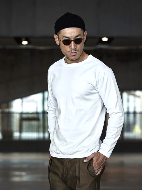 FULLCOUNT フルカウント Tシャツ 長袖 Flat Seam Heavyweight