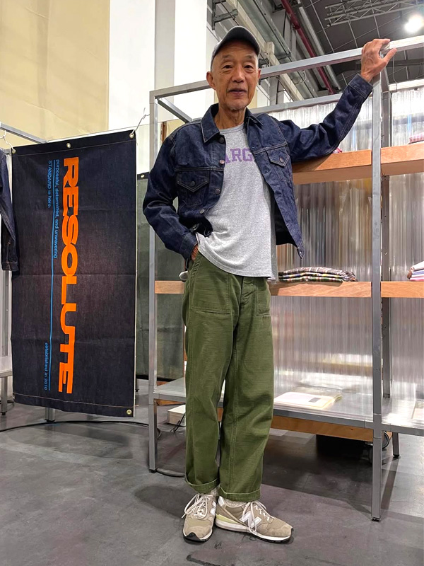 リゾルト デニムジャケット 38サイズ RESOLUTE FAR EAST MANUFACTURING デニムジャケット リゾルト