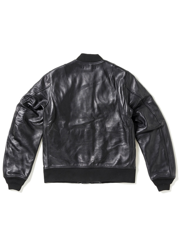 HOUSTON（ヒューストン） MA-1 ジャケット レザージャケット メンズ