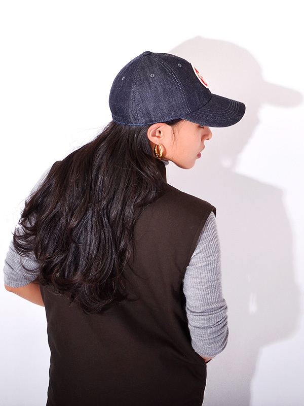 UES / ウエス UES キャップ 82BDC ブラックデニムキャップ A