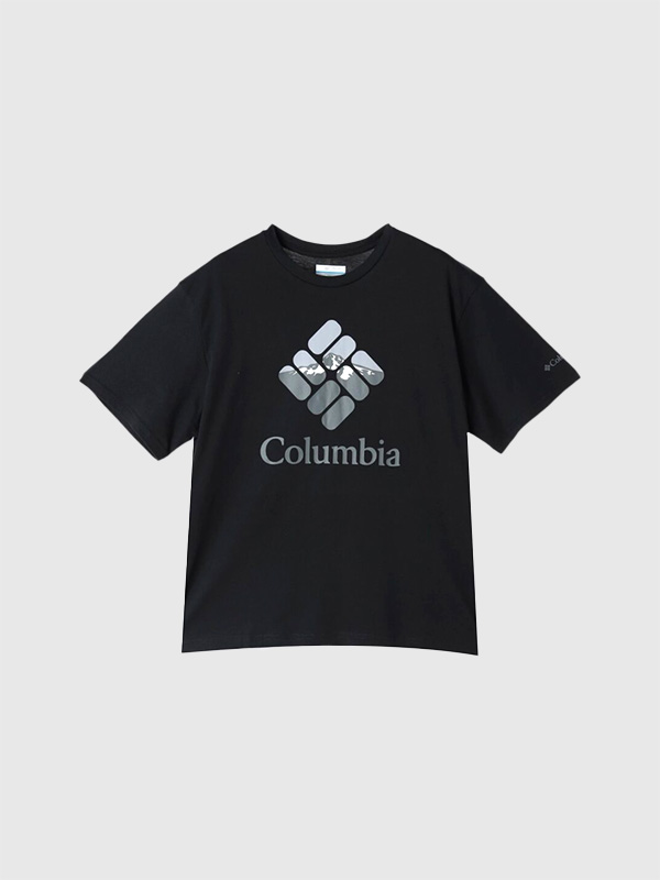 Columbia コロンビア Tシャツ メンズ レディース 半袖 綿 100% Rapid Ridge Graphic SS Tee AX0403｜rodeobros