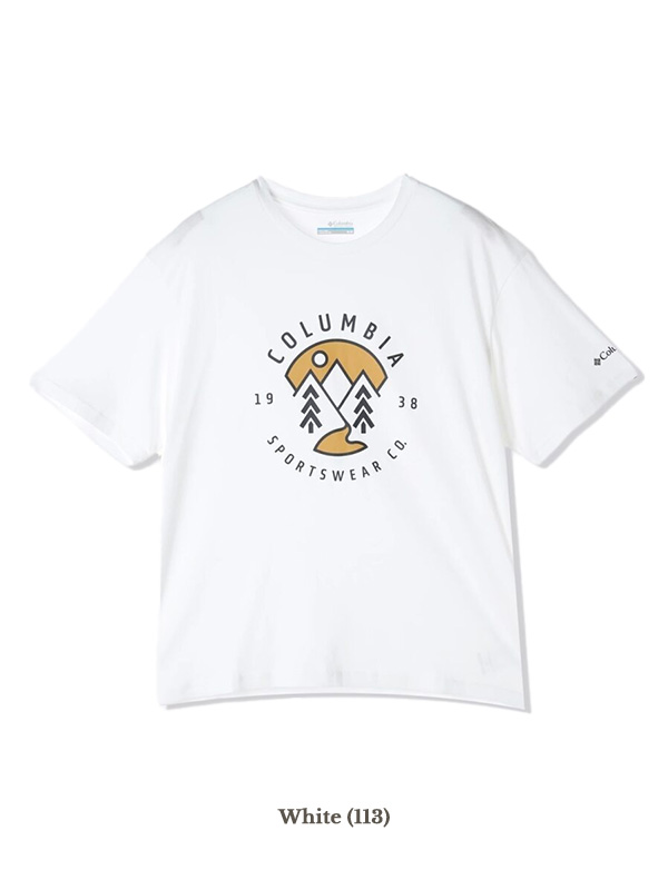 Columbia コロンビア Tシャツ メンズ レディース 半袖 綿 100% Rapid Ridge Graphic SS Tee AX0403｜rodeobros｜04