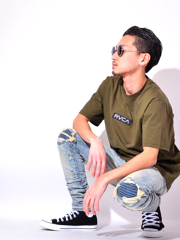 【ネコポス送料無料】RVCA ルーカ Tシャツ レディース メンズ 半袖 ブランド 大きいサイズ ゆったり | RVCA