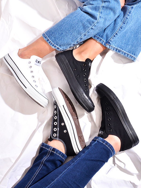 CONVERSE コンバース スニーカー レディース オールスター ローカット スリッポン スリップ3 OX ALL-STAR-SLIP3 :all- star-slip3:RODEO BROS - 通販 - Yahoo!ショッピング