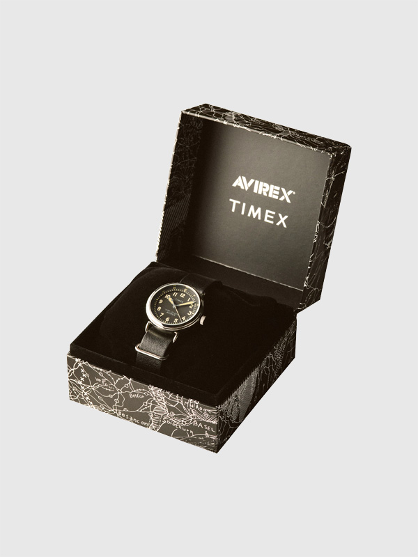 AVIREX TIMEX 腕時計 アビレックス アヴィレックス 50周年 タイメックス TYPE-25A ミジェット 7835973002