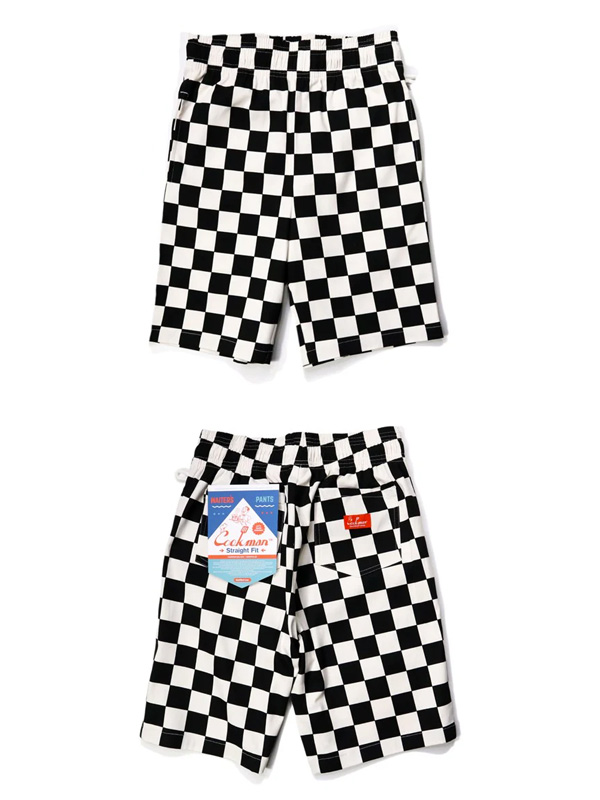 COOKMAN クックマン ハーフパンツ メンズ レディース ひざ下 ストレッチ Waiter's Pants Short 231-2192-3｜rodeobros｜08