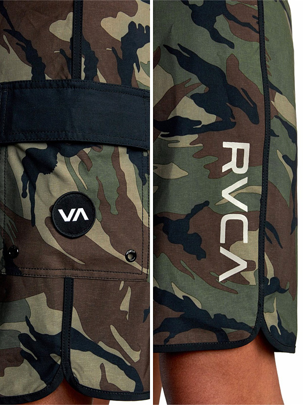 RVCA ルーカ パンツ ショートパンツ メンズ レディース シンプル 2wayショーツ ハーフパンツ 水陸両用 BC041-504