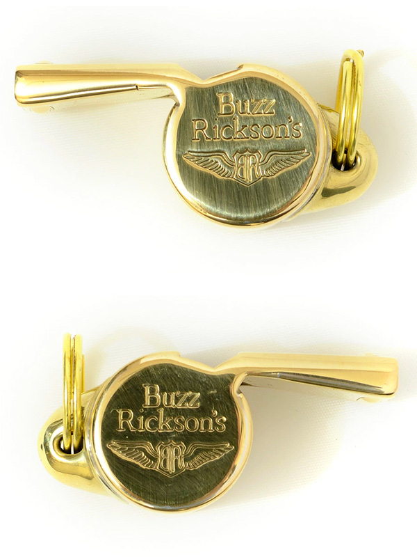 BUZZ RICKSON'S バズリクソンズ ホイッスル 笛 BRASS WHISTLE フライトジャケット BR02763 BR02374｜rodeobros｜05