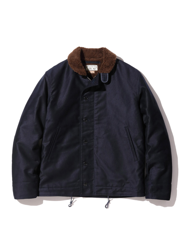 BUZZ RICKSON'S バズリクソンズ N-1 デッキジャケット Type N-1 Navy NAVY DEPARTMENT  DEMOTEX-ED BR15340