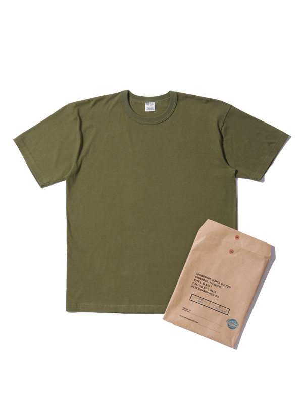 BUZZ RICKSON'S バズリクソンズ Tシャツ メンズ レディース 半袖 PACKAGE T-SHIRT GOVERNMENT ISSUE BR78960｜rodeobros｜09