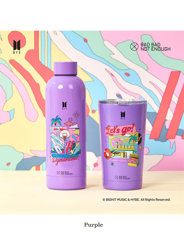BTS×BBNE ダイナマイト タンブラー ボトル 保冷 保温 水筒 蓋付き エコ