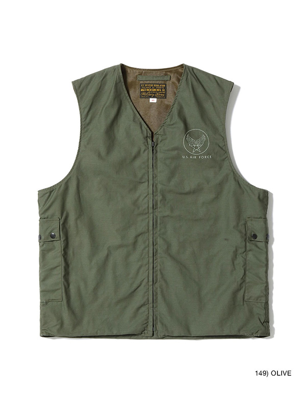 BUZZ RICKSON'S バズリクソンズ ベスト メンズ ミリタリー Type E-1 VEST CIVILIAN MODEL BR15693 | BUZZ RICKSON'S | 01