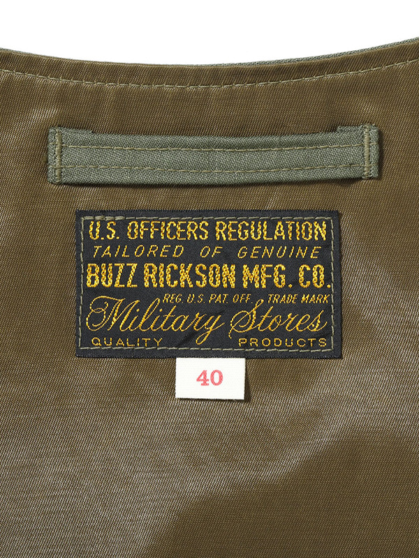 BUZZ RICKSON'S バズリクソンズ ベスト メンズ ミリタリー Type E-1 VEST CIVILIAN MODEL BR15693 | BUZZ RICKSON'S | 05