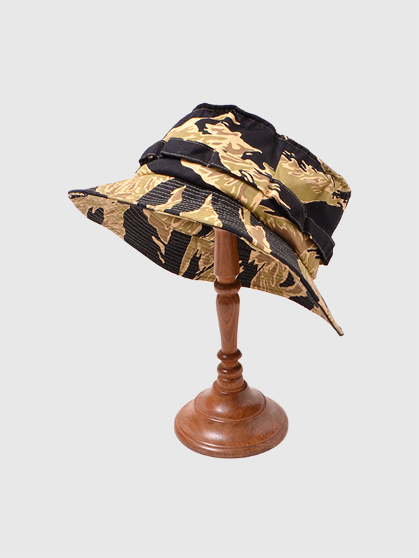 BUZZ RICKSON'S バズリクソンズ タイガー カモ ハット メンズ GOLD TIGER CAMOUFRAGE BONNIE HAT BR02791｜rodeobros