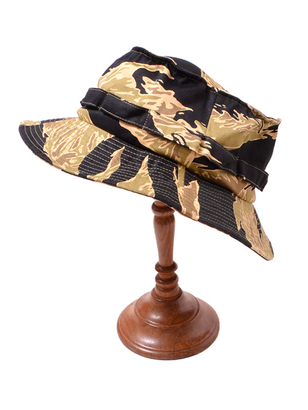 BUZZ RICKSON'S バズリクソンズ タイガー カモ ハット メンズ GOLD TIGER CAMOUFRAGE BONNIE HAT BR02791｜rodeobros｜02