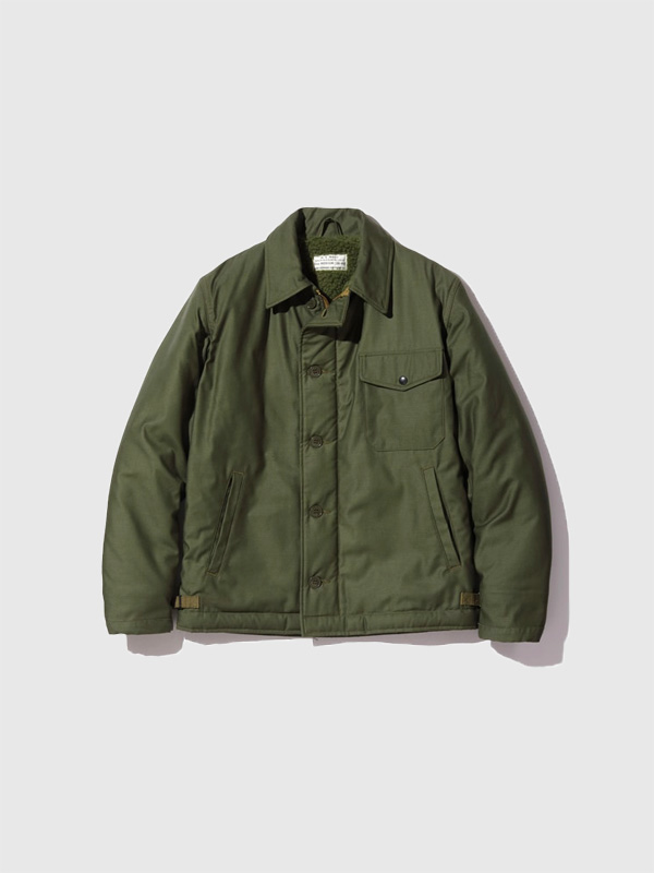 BUZZ RICKSON'S バズリクソンズ ジャケット Type DECK A-2 デッキジャケット ユーティリティー 裏ボア BR14956 Type DECK A-2 BUZZ RICKSON MFG. CO BUZZ RICKSON'S バズリクソンズ ジャケット Type DECK A-2 デッキ