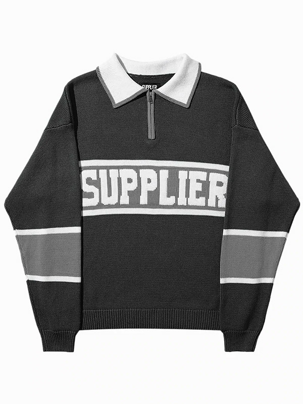 【在庫処分】SUPPLIER サプライヤー ニット レディース メンズ ゆったり オーバーサイズ セーター ハーフジップ C-LOGO-KNIT-B  : c-logo-knit-b : RODEO BROS - 通販 - Yahoo!ショッピング