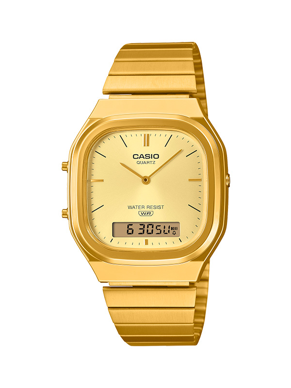 CASIO アンティーク デジタル腕時計 ステンレスバンド CASIO（カシオ） 中古 汎用 シルバー系 ステンレス ブレスバンド