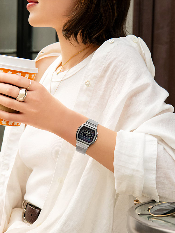 ★希少レア・未使用★お洒落　カシオ　フルメタル　デジタル時計 2026年最新】Yahoo!オークション -カシオ デジタル 腕時計 レアの中古