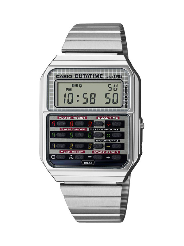 CAＳＩＯ✖Language限定デザイン CASIO CLASSIC x BACK TO THE FUTURE 40周年記念コラボウォッチが国内