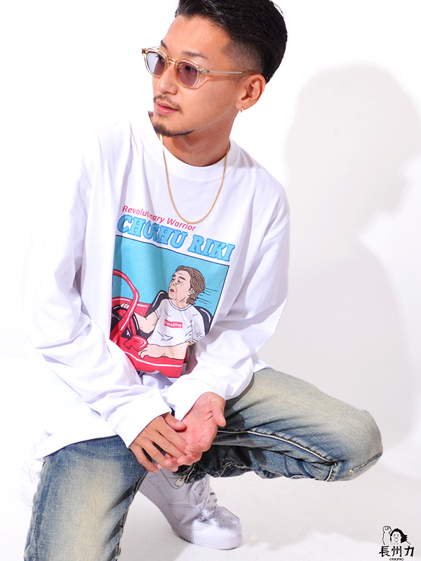 Amazon | [長州力] 半袖 Tシャツ [CHOSHU CLUB] CHST-2204