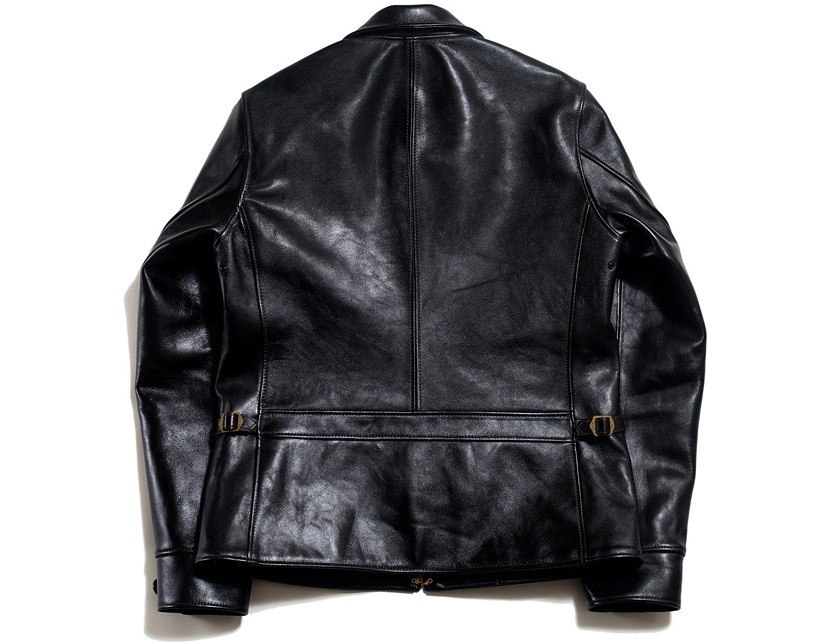 DOUBLE HELIX ホースハイド　シングルライダース サイズ40 ダブル ヘリックス Double Helix ライダースジャケット レザー