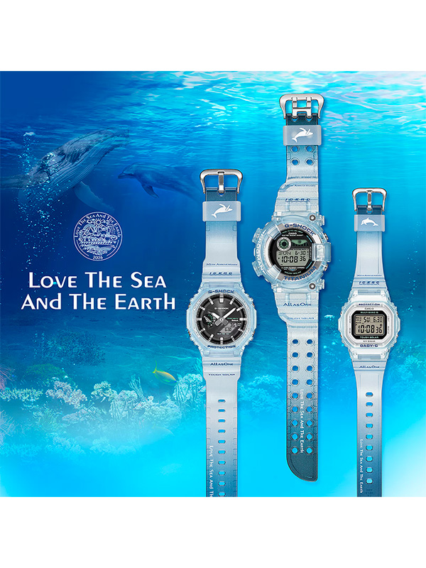 G-LIDE（G-SHOCK） G-SHOCK コラボ イルカ クジラ イルクジ ICERC