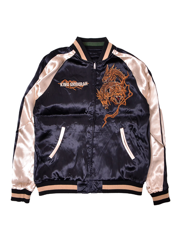 GODZILLA ゴジラ スカジャン メンズ レディース モスラ キングギドラ