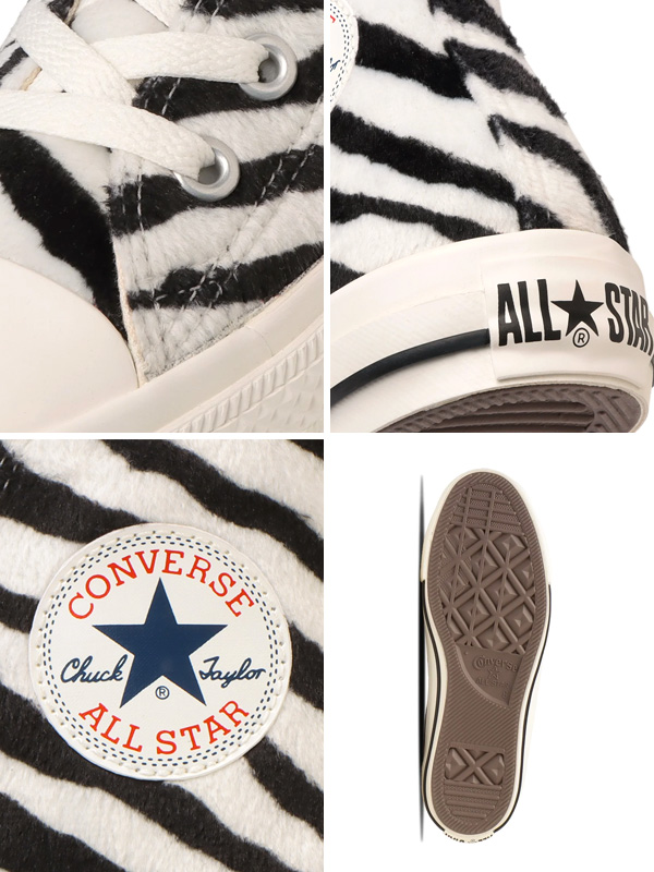 CONVERSE ALL STAR コンバース スニーカー ハイカット ロー ゼブラ