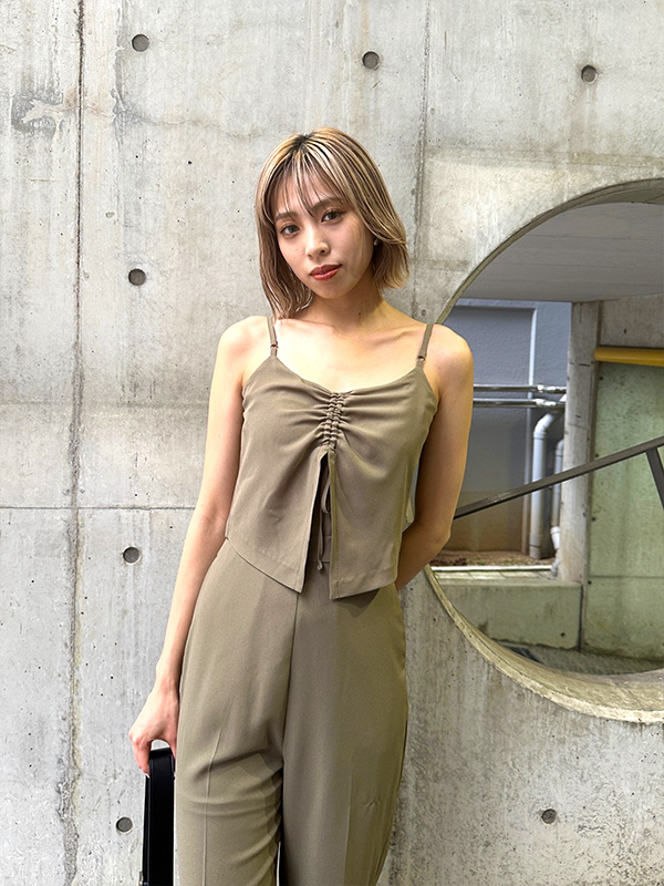 EMODA サロペット EMODA サロペット オーバーオール コルセットハングデニム