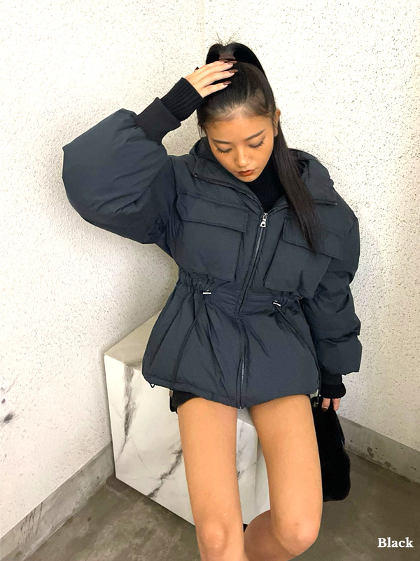 EMODA（エモダ） 【在庫処分】EMODA シェイプパフダウンブルゾン