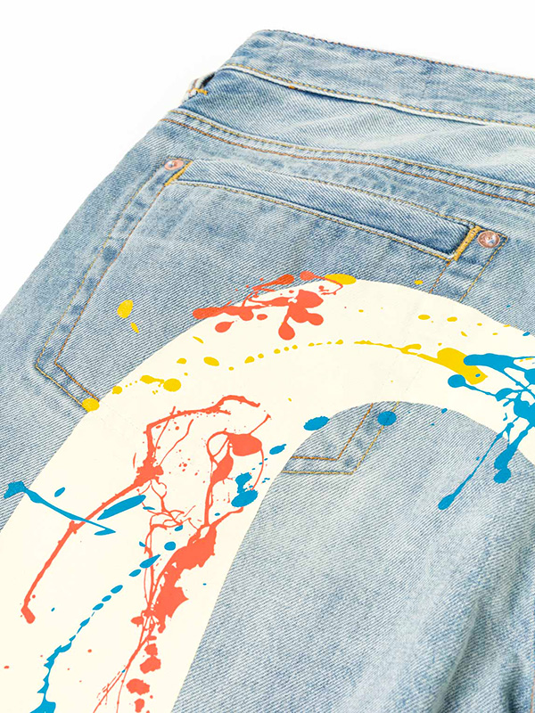 EVISU（エヴィス） ジーンズ デニムパンツ 大黒 スプラッシュ