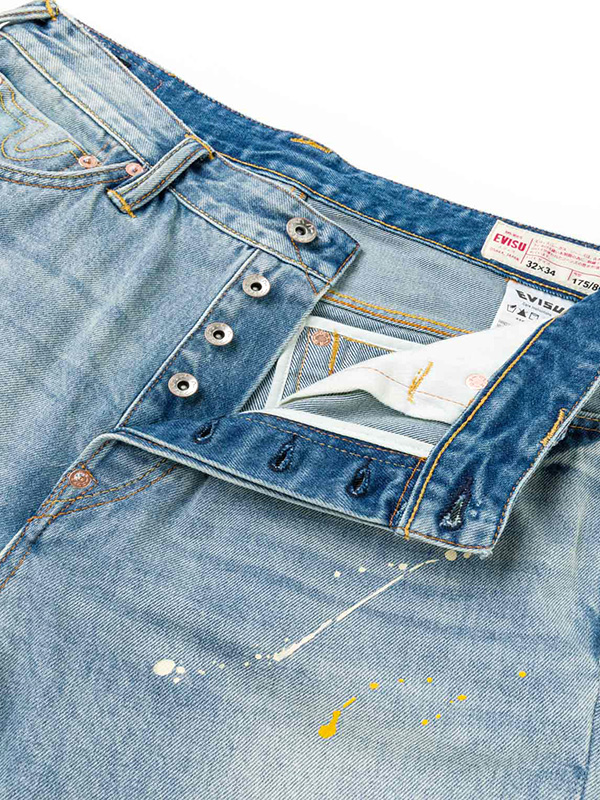 EVISU（エヴィス） ジーンズ デニムパンツ 大黒 スプラッシュ