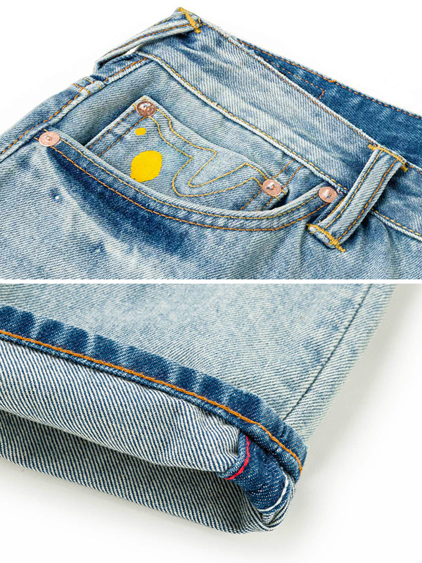 EVISU（エヴィス） ジーンズ デニムパンツ 大黒 スプラッシュ