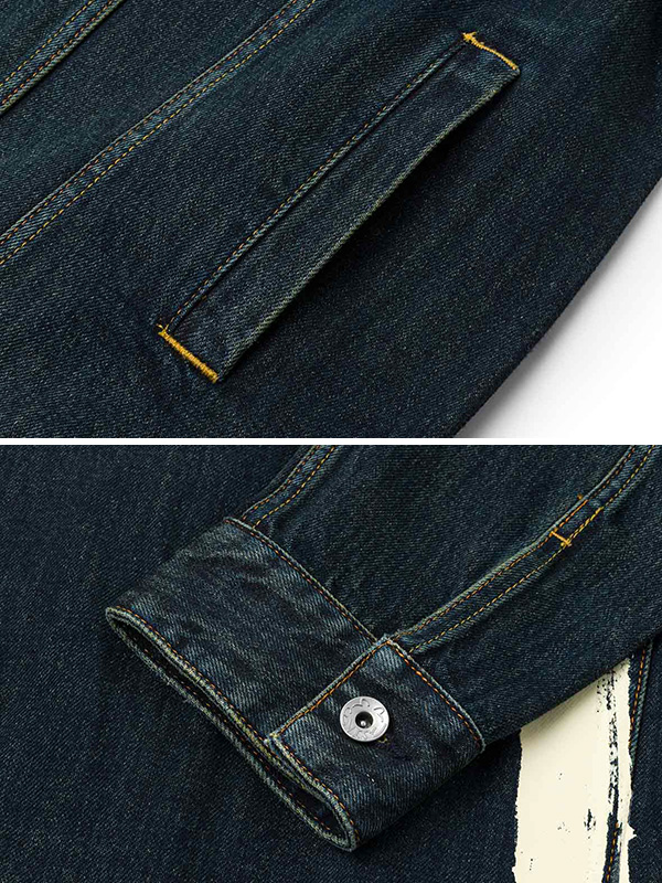 EVISU（エヴィス） ジーンズ 大黒 エビス デニムジャケット 3rd 4th G