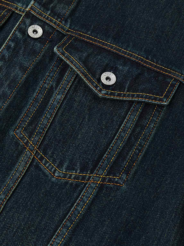 EVISU エヴィス ジーンズ 大黒 エビス デニムジャケット 3rd 4th Gジャン ゆったり 2EAHTM5DJ1003XXDNの画像