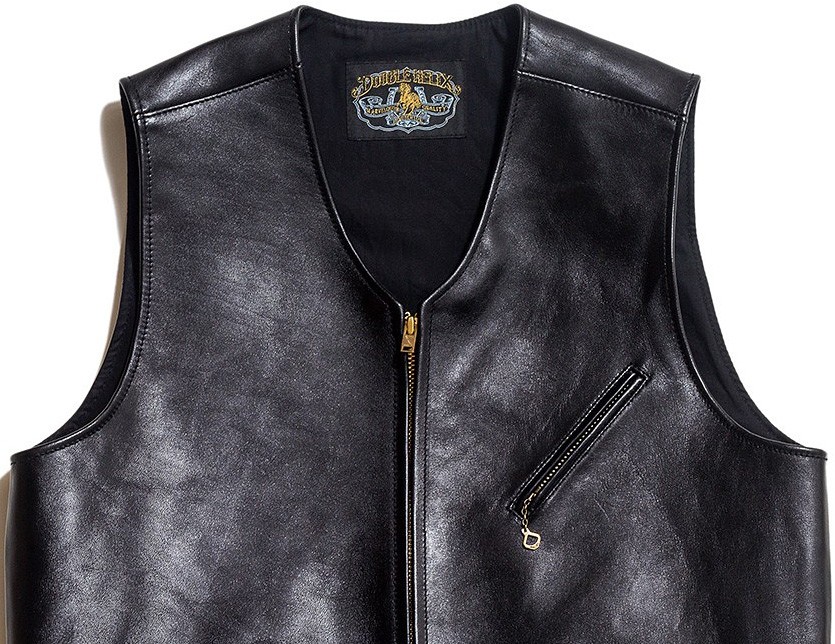 ダブル ヘリックス Double Helix ベスト レザーベスト メンズ