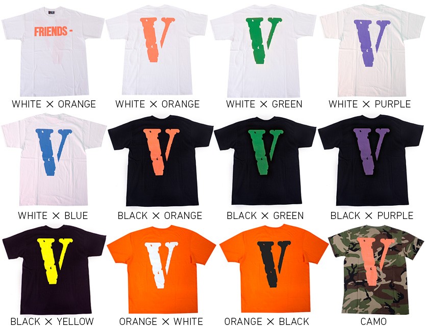 在庫処分】VLONE ヴィーロン ヴィーローン Tシャツ 半袖