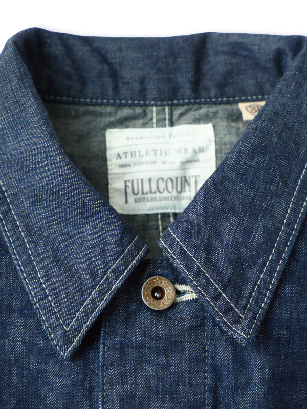 FULLCOUNT（フルカウント） デニム カバーオール メンズ Denim Chore